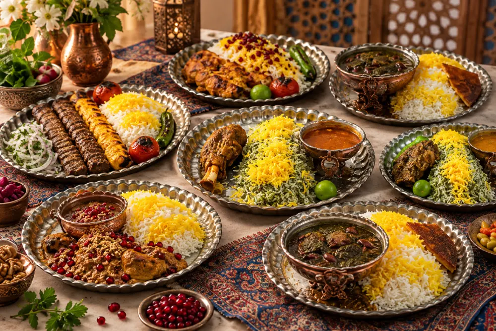 Persian dishes